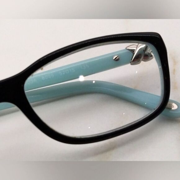 Tiffany & Co. Turquoise & Silver Kids Girls Eye Glasses - Picture 7 of 16